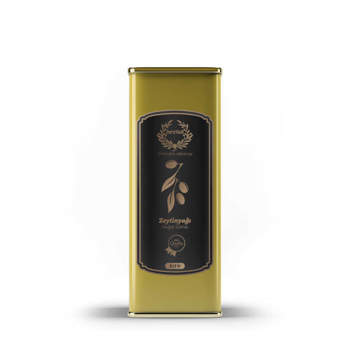 Derevadi Naturel Sızma Zeytinyağı 3 Lt